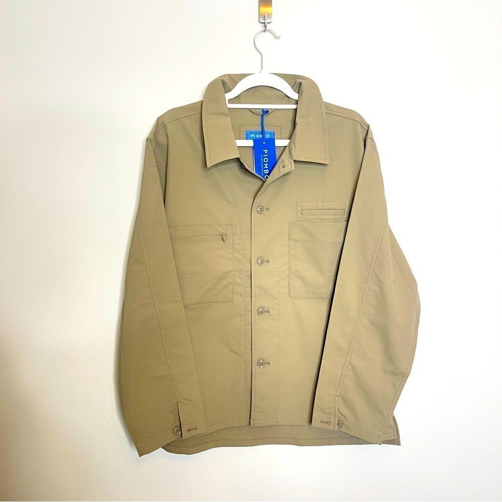 $239 Piombo light shirt jacket NWT Medium
